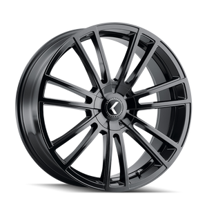 Kraze SPECTRA Gloss black 20x8.5 +38 5x108|5x114.3mm 72.62mm