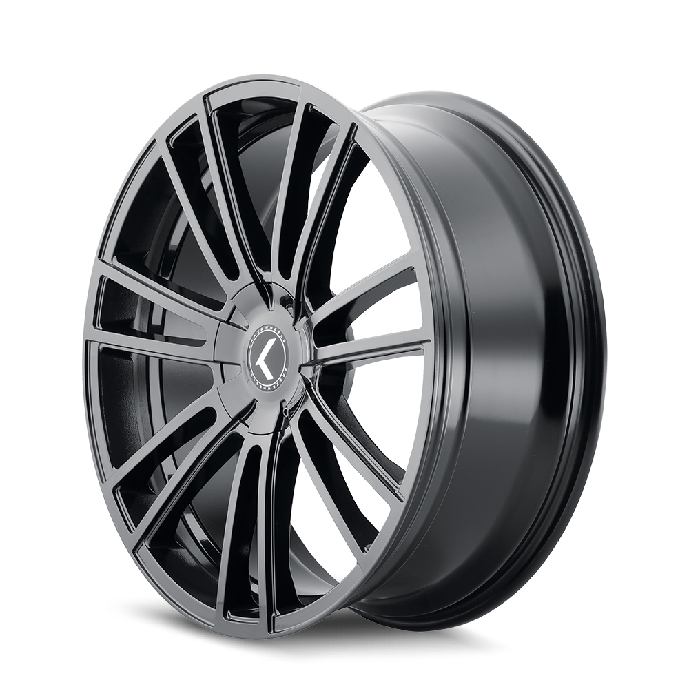 Kraze SPECTRA Gloss black 20x8.5 +38 5x108|5x114.3mm 72.62mm - Wheelwiz