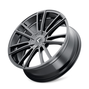 Kraze SPECTRA Gloss black 20x8.5 +38 5x108|5x114.3mm 72.62mm - Wheelwiz