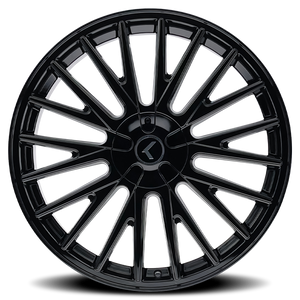 Kraze DOUBLE DOWN Gloss black 20x8.5 +38 5x108|5x114.3mm 73mm - Wheelwiz