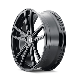 Kraze LUSSO Gloss black 17x8 +38 5x114.3mm 72.62mm - Wheelwiz