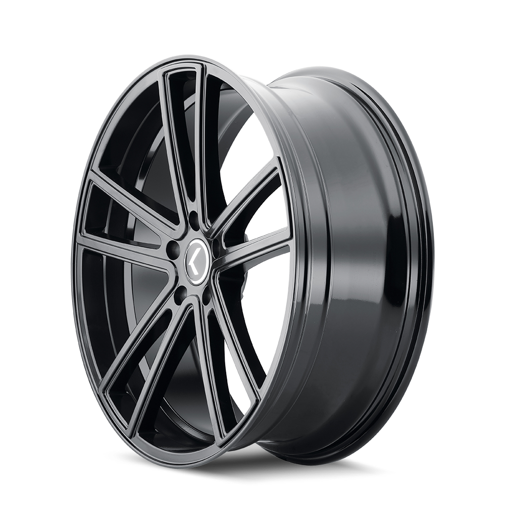 Kraze KR190 Gloss black 22x9.5 +30 6x135mm 87.1mm - Wheelwiz