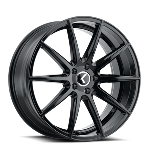 Kraze KR194 Gloss black 20x8.5 +38 5x120mm 74.1mm - Wheelwiz
