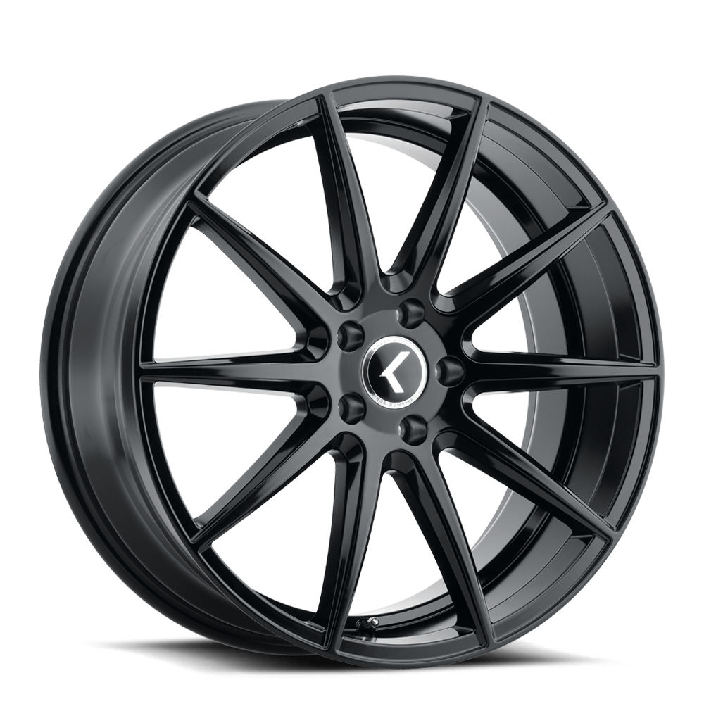 Kraze COSMOS Gloss black 17x8 +38 5x114.3mm 72.62mm - Wheelwiz