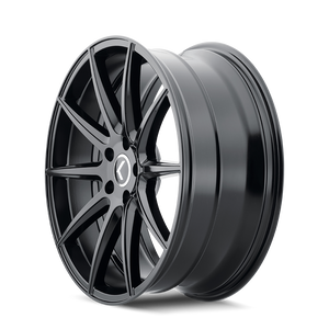 Kraze KR194 Gloss black 20x8.5 +38 5x108mm 63.5mm - Wheelwiz