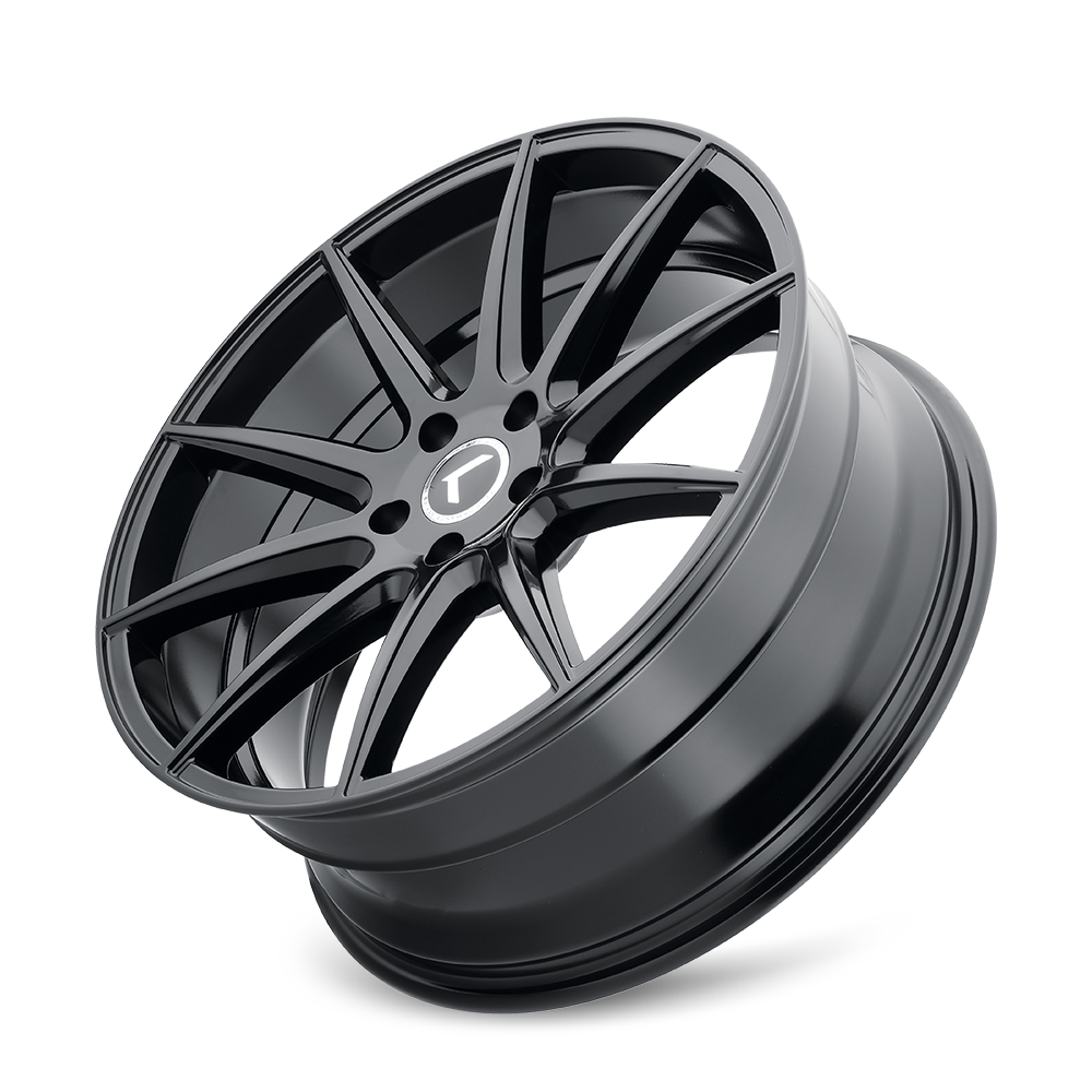 Kraze KR194 Gloss black 18x8 +40 5x108mm 63.5mm - Wheelwiz
