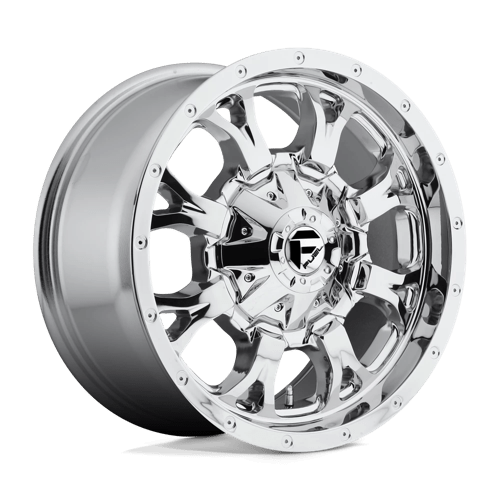 Fuel Offroad D516 KRANK Chrome Plated 20x9 +1 8x180mm 125.1mm - Wheelwiz