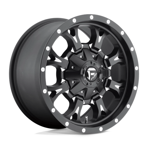 Fuel Offroad D517 KRANK Matte Black Milled 17x9 +20 6x135|6x139.7mm 106.1mm - Wheelwiz
