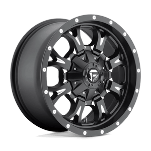 Fuel Offroad D517 KRANK Matte Black Milled 20x12 -44 8x170mm 125.1mm - WheelWiz