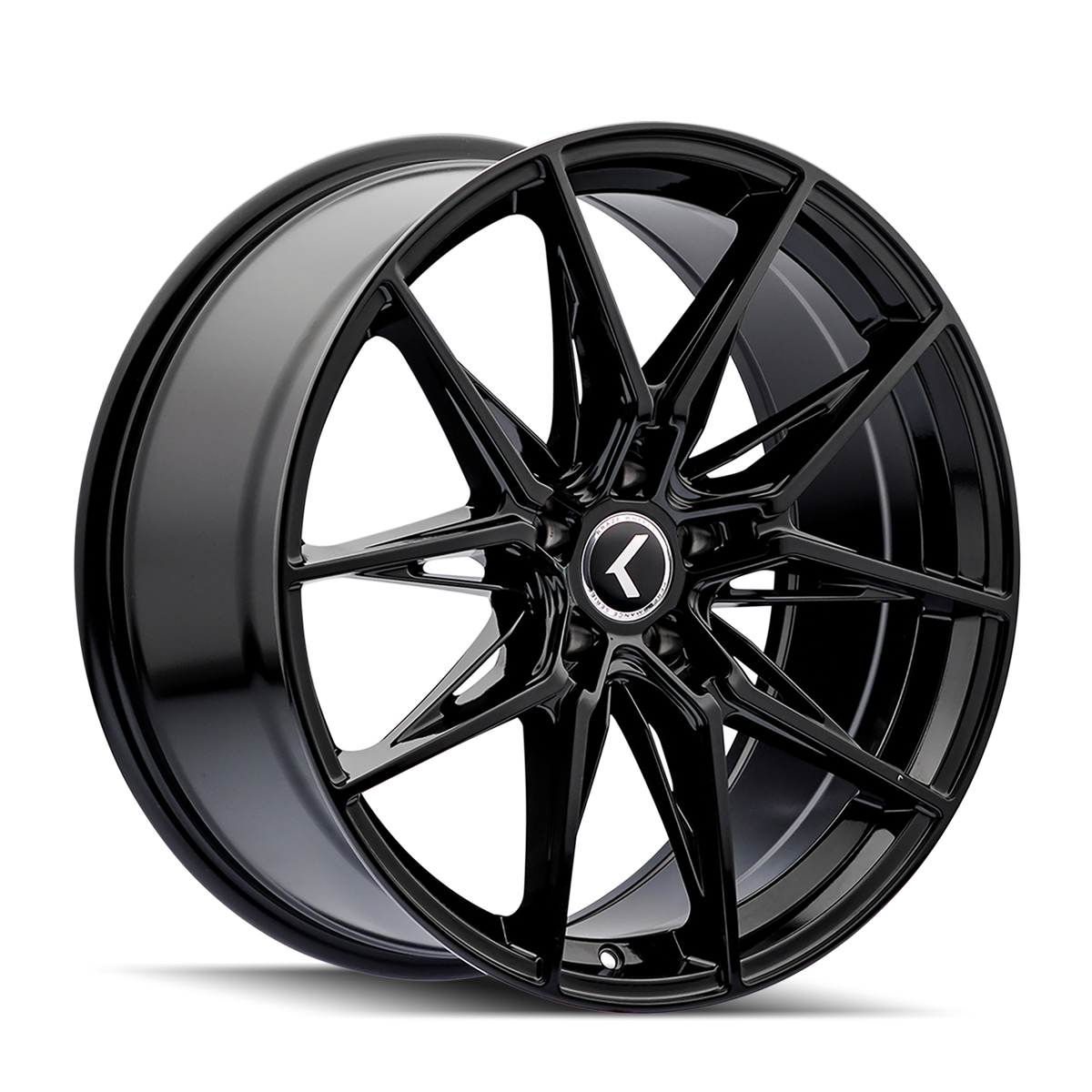 Kraze  Gloss black 20x9 +35 5x112mm 66.56mm - Wheelwiz