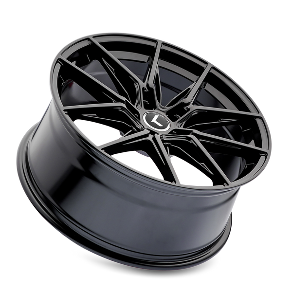 店舗用品 Roshan K.C. Kraze Gloss black 20x9 +35 5x114.3mm 72.62mm– Wheelwiz