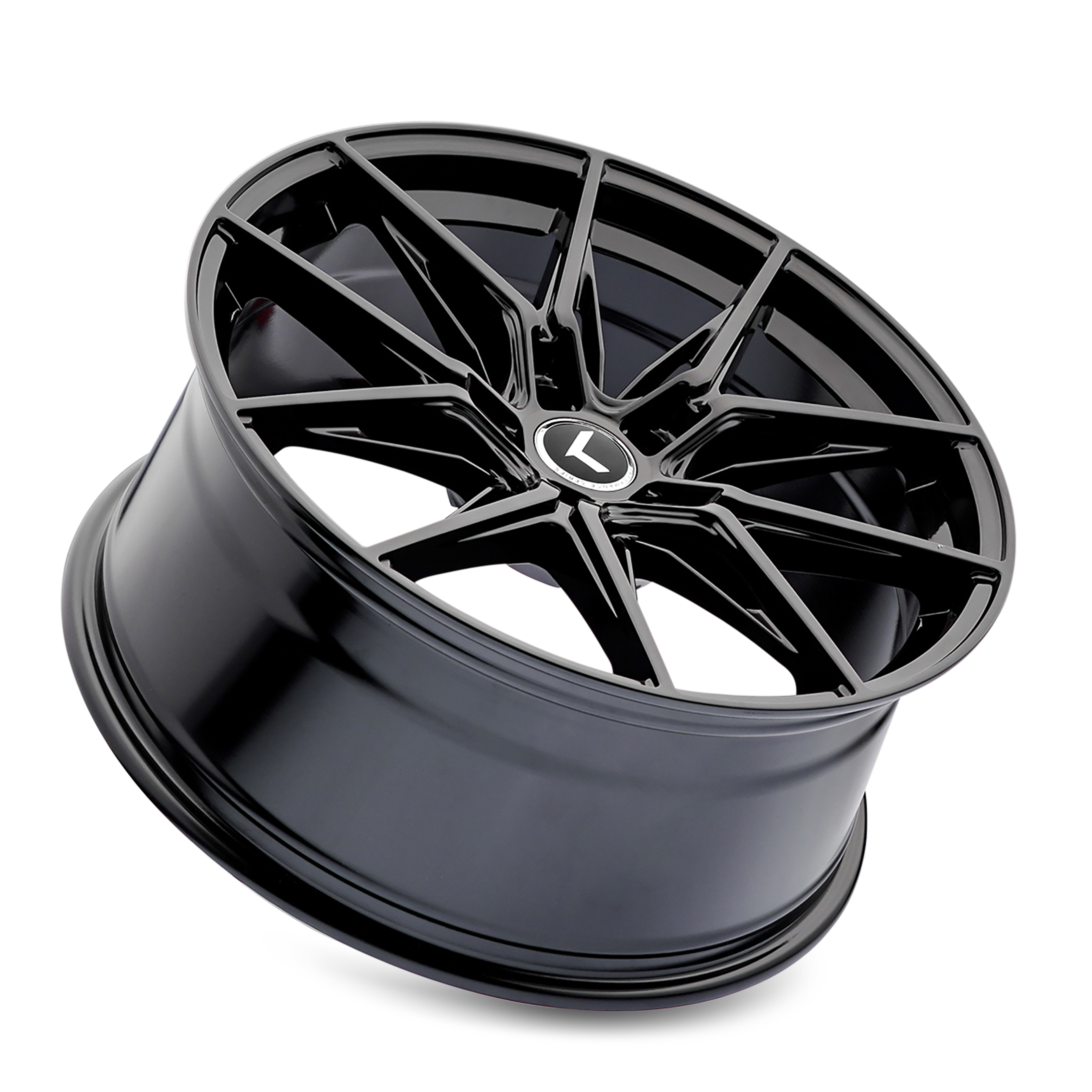 Kraze EVOLVE Gloss black 18x8.5 +40 5x112mm 66.56mm– Wheelwiz