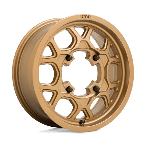 KMC KS133 MESA LITE Matte Bronze 15x6 +38 4x137mm 96mm - Wheelwiz