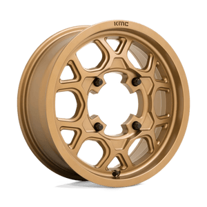 KMC KS133 MESA LITE Matte Bronze 15x6 +38 4x137mm 96mm - Wheelwiz