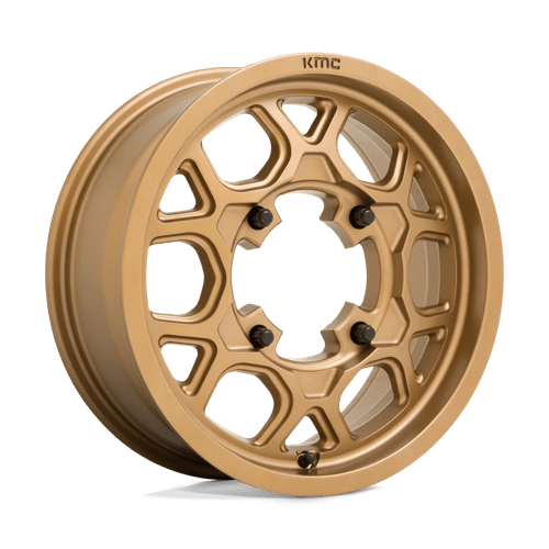 KMC KS133 MESA LITE Matte Bronze 15x6 +38 4x156mm 115.1mm - Wheelwiz