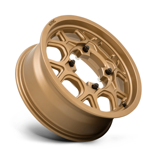 KMC KS133 MESA LITE UTV Matte Bronze 15x6 +38 4x137mm 96mm - Wheelwiz