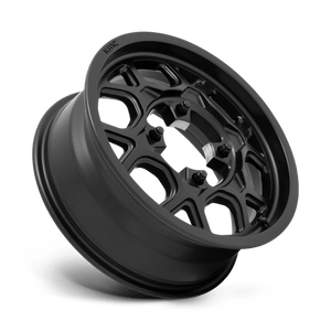 KMC KS133 MESA LITE UTV Satin Black 15x6 +38 4x137mm 96mm - Wheelwiz