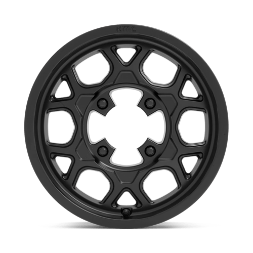 KMC KS133 MESA LITE UTV Satin Black 15x6 +38 4x137mm 96mm - Wheelwiz