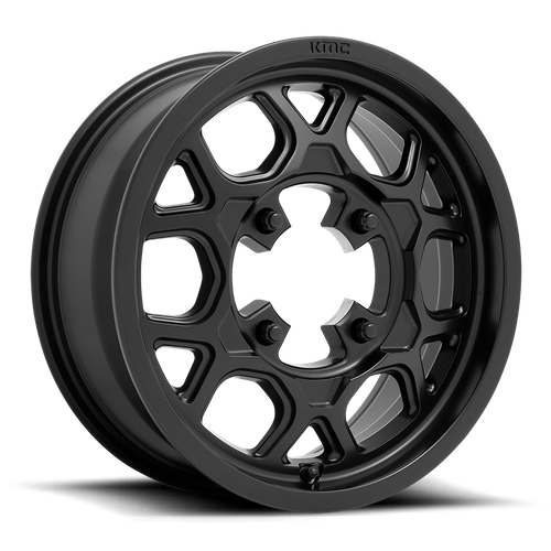 KMC KS133 MESA LITE UTV Satin Black 15x6 +38 4x137mm 96mm