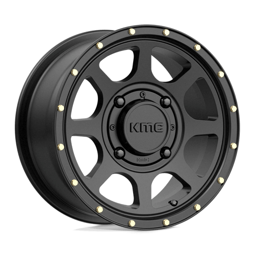 KMC KS134 ADDICT 2 UTV Satin Black 14x7 +38 4x137mm 112.1mm - Wheelwiz