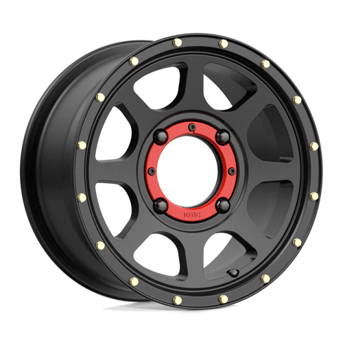 KMC KS134 ADDICT 2 Satin Black 14x7 +38 4x156mm 132mm - Wheelwiz