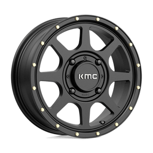 KMC KS134 ADDICT 2 UTV Satin Black 15x6 +38 4x137mm 112.1mm - Wheelwiz