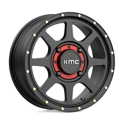 KMC KS134 ADDICT 2 UTV Satin Black 15x6 +38 4x137mm 112.1mm - Wheelwiz