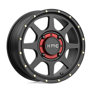 KMC KS134 ADDICT 2 UTV Satin Black 15x6 +38 4x137mm 112.1mm - Wheelwiz