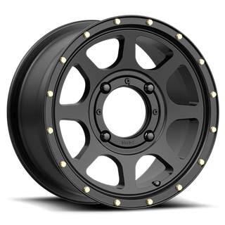 KMC KS134 ADDICT 2 Satin Black 15x6 +38 4x156mm 132mm