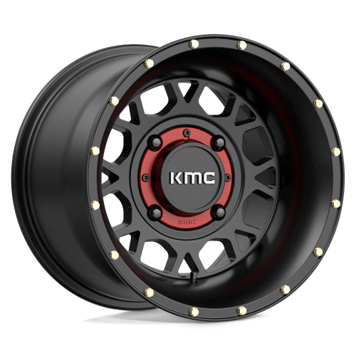 KMC KS135 GRENADE Satin Black 14x10 0 4x137mm 112.1mm - Wheelwiz
