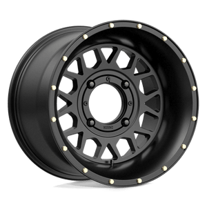 KMC KS135 GRENADE UTV Satin Black 15x10 0 4x137mm 112.1mm - Wheelwiz