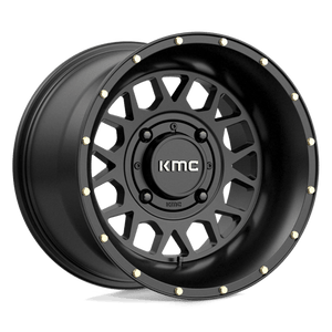 KMC KS135 GRENADE UTV Satin Black 15x10 0 4x156mm 132mm - Wheelwiz