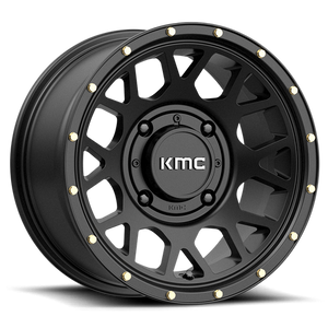 KMC KS135 GRENADE UTV Satin Black 15x10 0 4x137mm 112.1mm