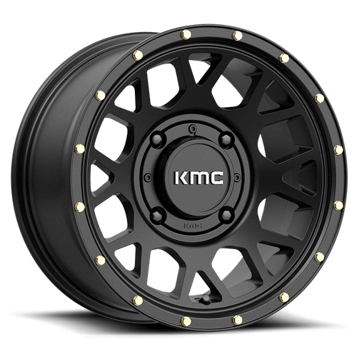 KMC KS135 GRENADE UTV Satin Black 14x7 +38 4x137mm 112.1mm