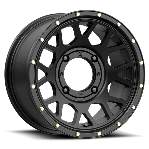 KMC KS135 GRENADE UTV Satin Black 14x7 +10 4x156mm 132mm