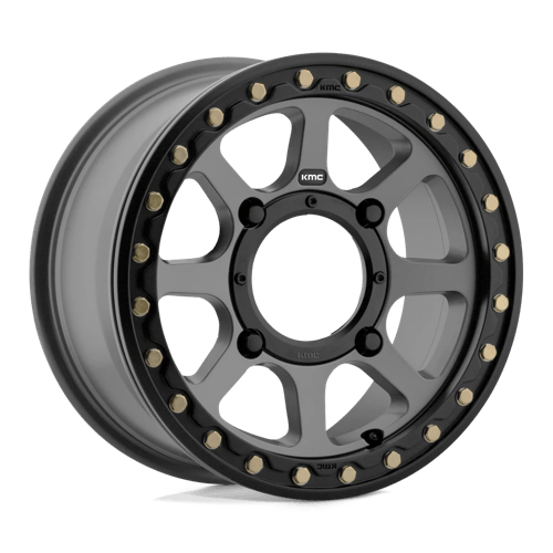 KMC KS234 ADDICT 2 UTV BEADLOCK Satin Gray 15x6 +38 4x156mm 132mm