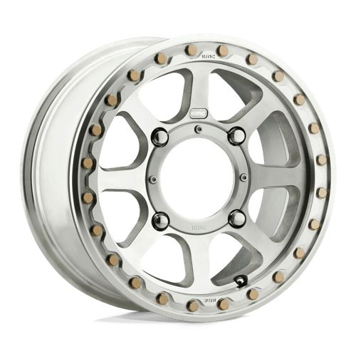 KMC KS234 ADDICT 2 UTV BEADLOCK Machined 15x6 +38 4x156mm 132mm - Wheelwiz