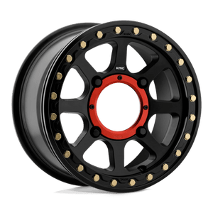 KMC KS234 ADDICT 2 BEADLOCK Satin Black 14x7 +38 4x137mm 112.1mm - Wheelwiz
