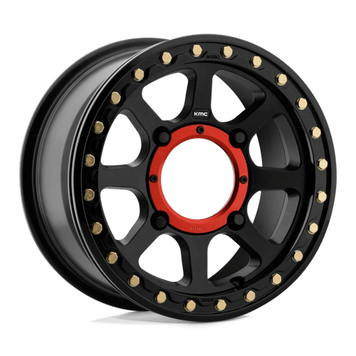 KMC KS234 ADDICT 2 UTV BEADLOCK Satin Black 14x7 +38 4x156mm 132mm - Wheelwiz