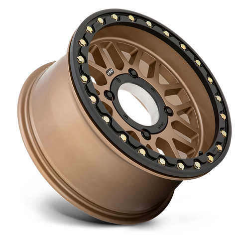 KMC KS235 GRENADE UTV BEADLOCK Satin Bronze 15x6 +38 4x156mm 132mm