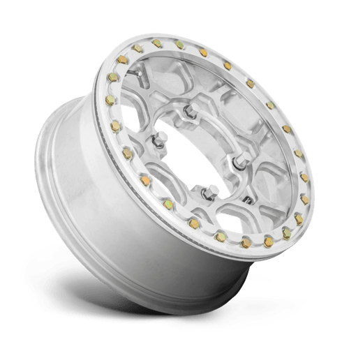 KMC KS433 MESA FORGED UTV BEADLOCK Raw Machined Forged 15x6 +38 4x137mm 99.1mm - Wheelwiz