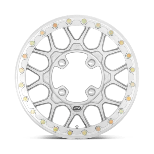 KMC KS435 GRENADE BEADLOCK FORGED Raw Finish 15x6 +38 4x137mm 112mm