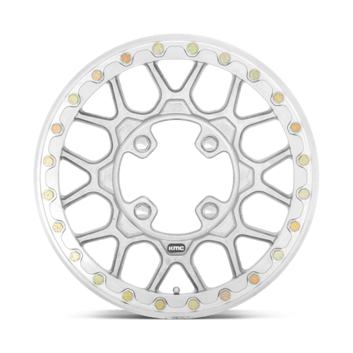 KMC KS435 GRENADE FORGED UTV BEADL Raw Machined Forged 15x6 +38 4x137mm 99.1mm - Wheelwiz