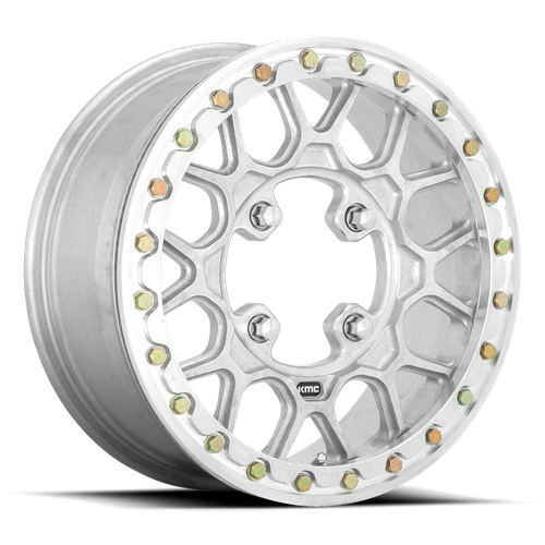 KMC KS435 GRENADE FORGED UTV BEADL Raw Machined Forged 15x6 +38 4x156mm 119.1mm