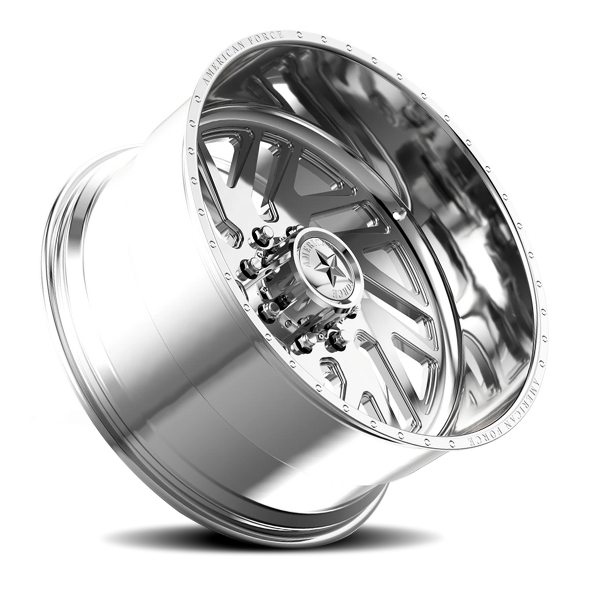 American Force F31 Kash SS Polished 24x12 -40 5x127mm 78.1mm - Wheelwiz