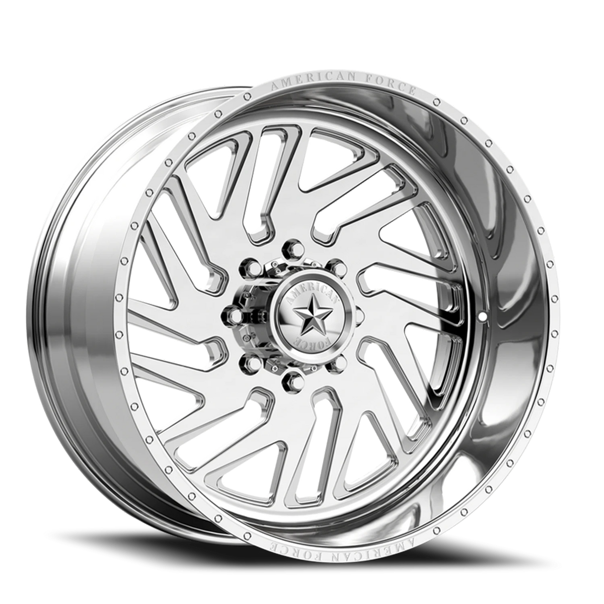 American Force F31 Kash SS Polished 20x10 -25 6x139.7mm 78.1mm - Wheelwiz