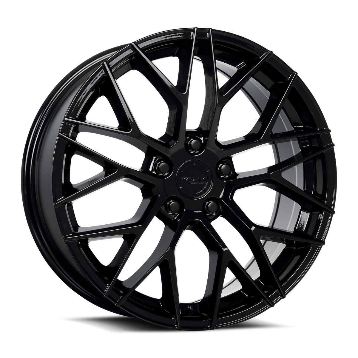 Katana KR01 Gloss Black 17x7.5 +40 5x100mm 73.1mm