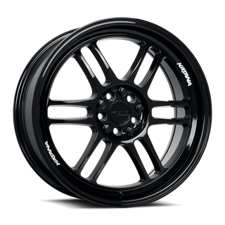 Katana KR02 Gloss Black 17x7.5 +40 5x108|5x114.3mm 73.1mm