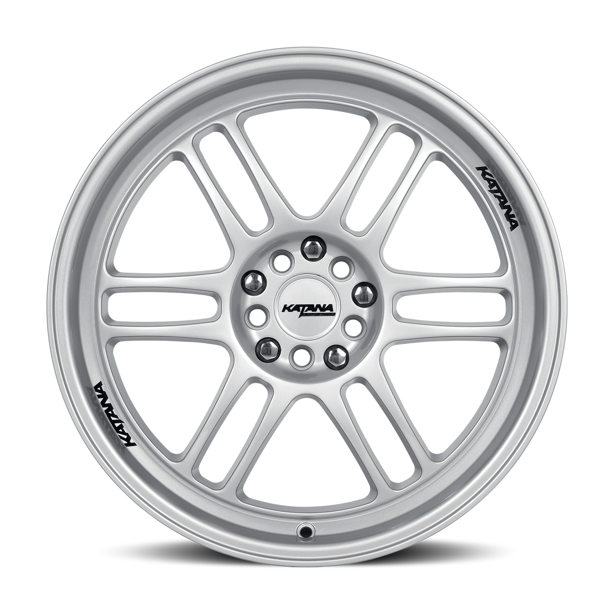 Katana KR02 Gloss Silver 18x8 +40 5x100|5x114.3mm 73.1mm
