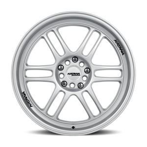 Katana KR02 Gloss Silver 18x8 +40 5x120|5x114.3mm 73.1mm